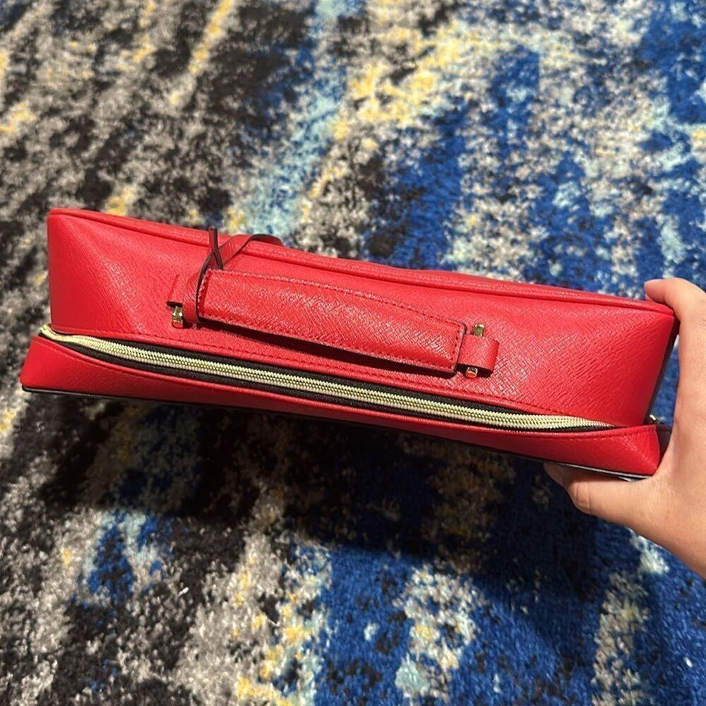Estee Lauder Red Playing Cards Makeup Weekender Travel Toiletries Bag size Large - Picture 4 of 10